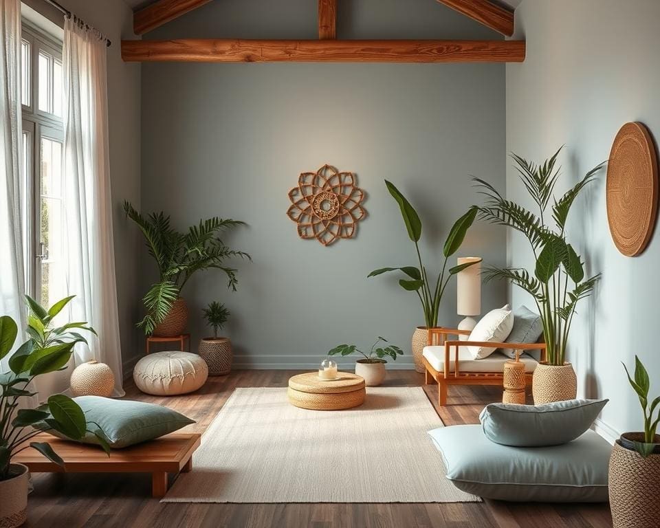 Farben für Meditationsräume