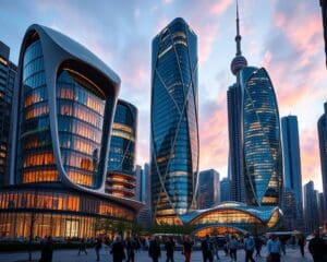 Futuristische Architektur in Toronto, Kanada