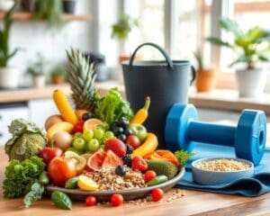 Gesunde Ernährung und regelmäßiges Training vereinen