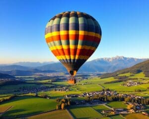 Heißluftballonfahrten in Bayern: Einmaliger Ausblick