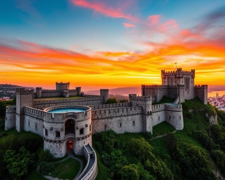 Historische Festungen in Lissabon, Portugal