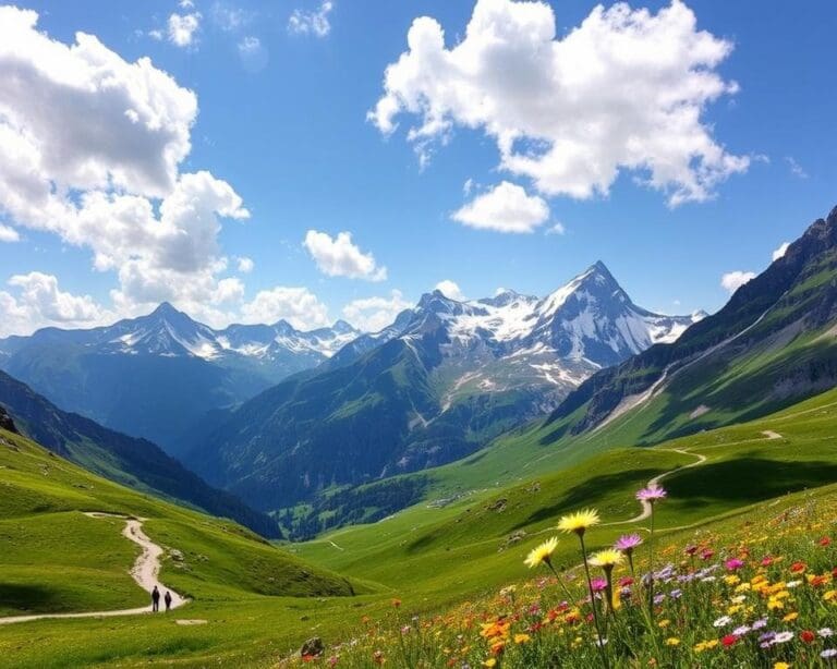 Höhenwege in den Alpen: Atemberaubende Aussichten