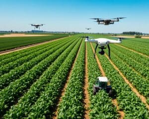 Kann Drohnentechnologie die Effizienz in der Landwirtschaft steigern?