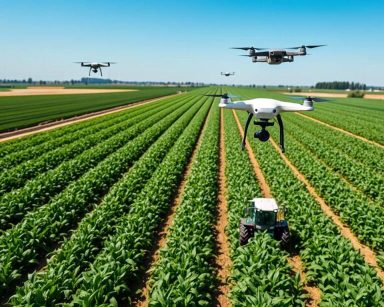 Kann Drohnentechnologie die Effizienz in der Landwirtschaft steigern?