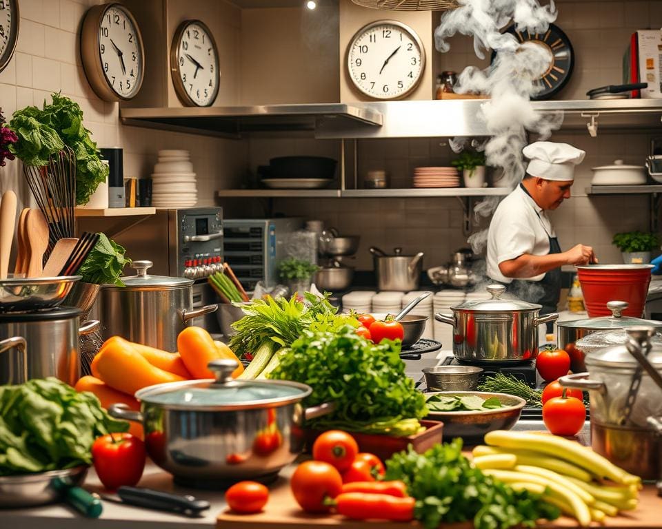 Kochen im Eiltempo