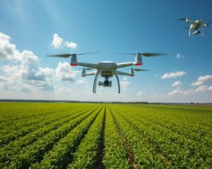 Können Drohnen die Ernte in der Landwirtschaft optimieren?