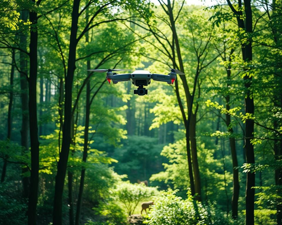 Können autonome Drohnen die Waldüberwachung verbessern?