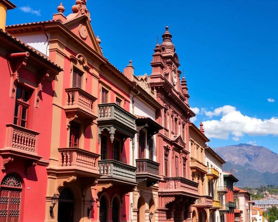 Koloniale Architektur in Quito, Ecuador