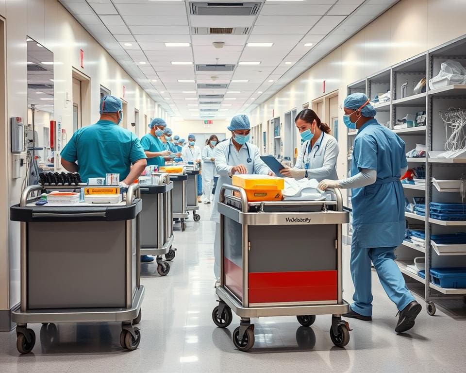 Krankenhauslogistik: Wie sie den Betrieb unterstützt