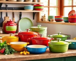 Küchenaccessoires von Le Creuset: Farbe und Qualität in der Küche