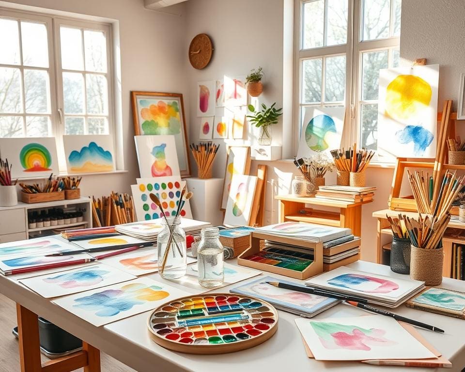 Kunstprojekte für Anfänger leicht gemacht