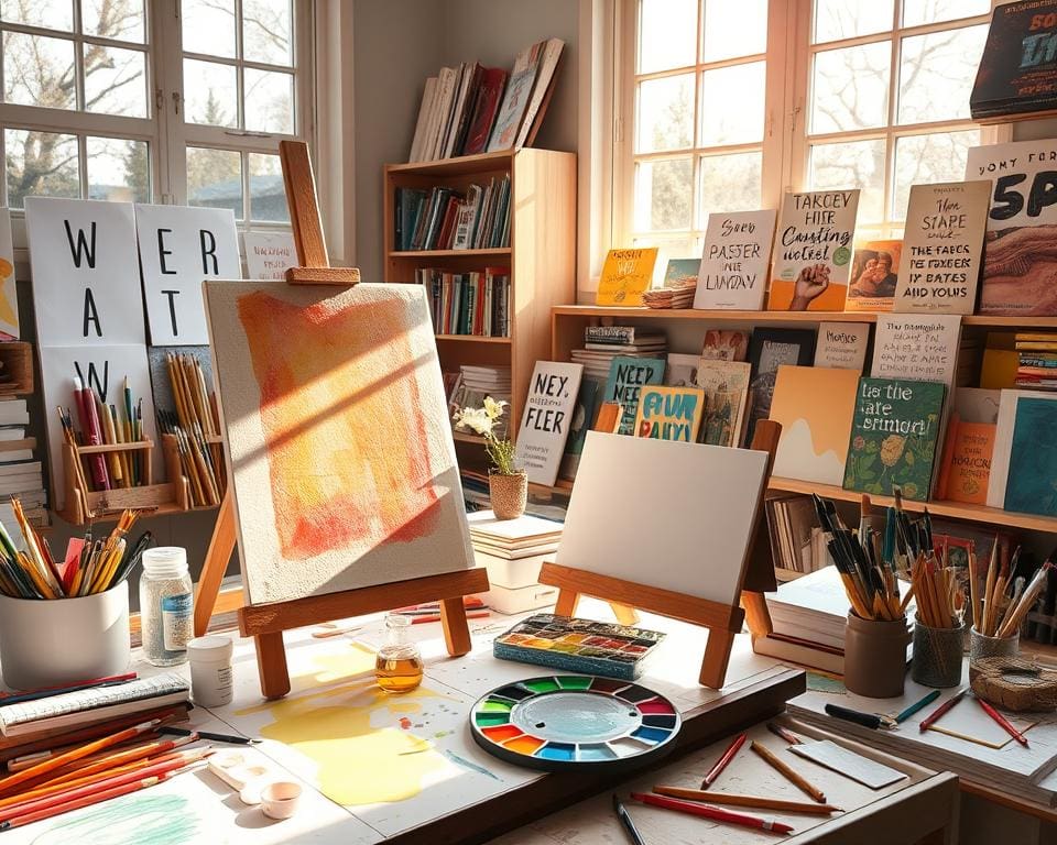 Kunstprojekte für Anfänger leicht gemacht