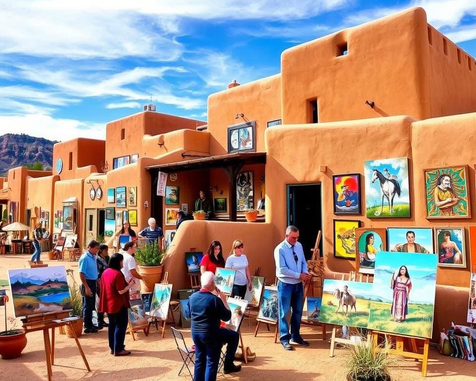 Kunstszene in Santa Fe, New Mexico