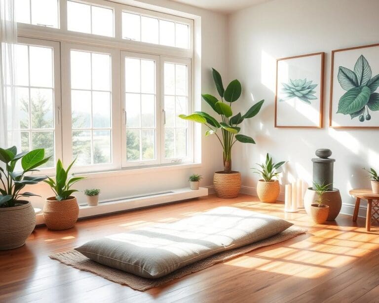 Meditationsräume zu Hause gestalten