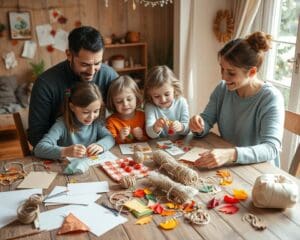 Nachhaltige Bastelideen für die ganze Familie