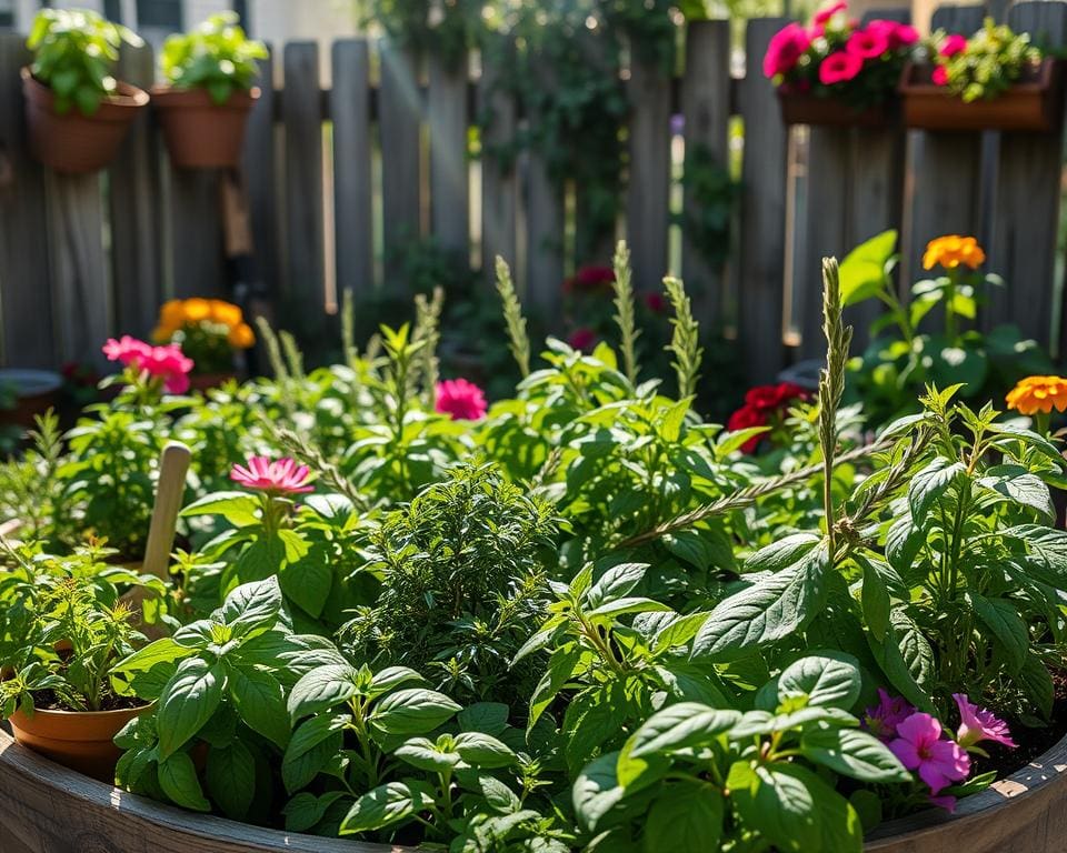 Nachhaltigkeit durch eigenen Kräutergarten