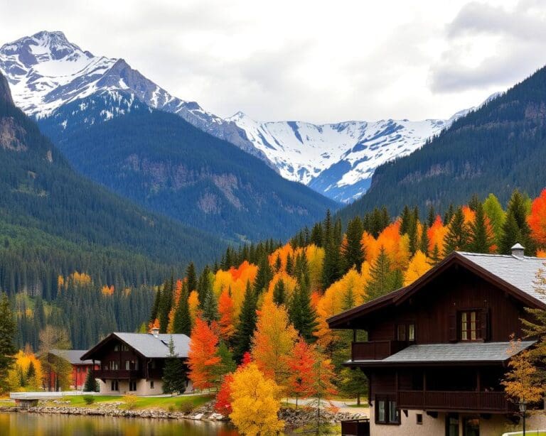 Natur und Kultur in Banff, Kanada