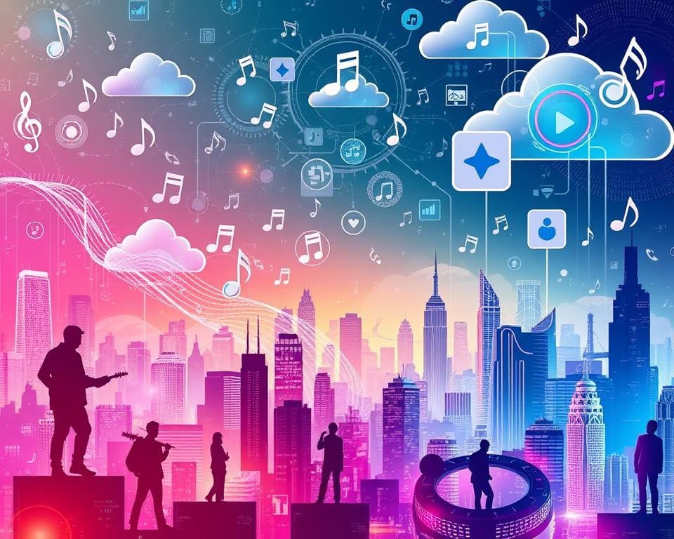 Online Distribution in der Musikverbreitung
