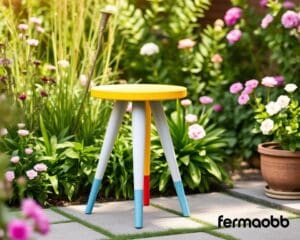 Outdoor-Hocker von Fermob: Langlebig und bequem