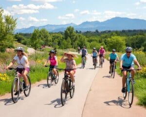 Radfahren für eine aktive, gesunde Lebensweise