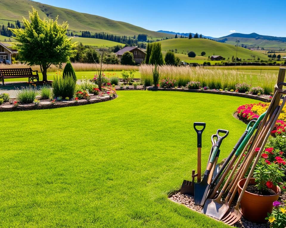 Rasenpflege ohne Mühe: So bleibt der Garten das ganze Jahr grün