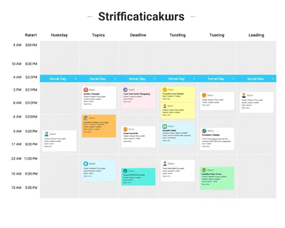 Redaktionsplan Vorlage: Tipps für optimale Organisation