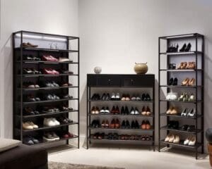 Schuhregale von Musterring: Kompakte Ordnungslösungen