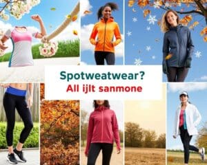 Sportbekleidung für alle Jahreszeiten
