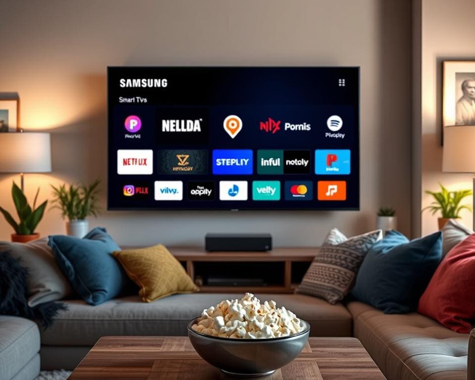 Streaming-Dienste auf Samsung Smart TV