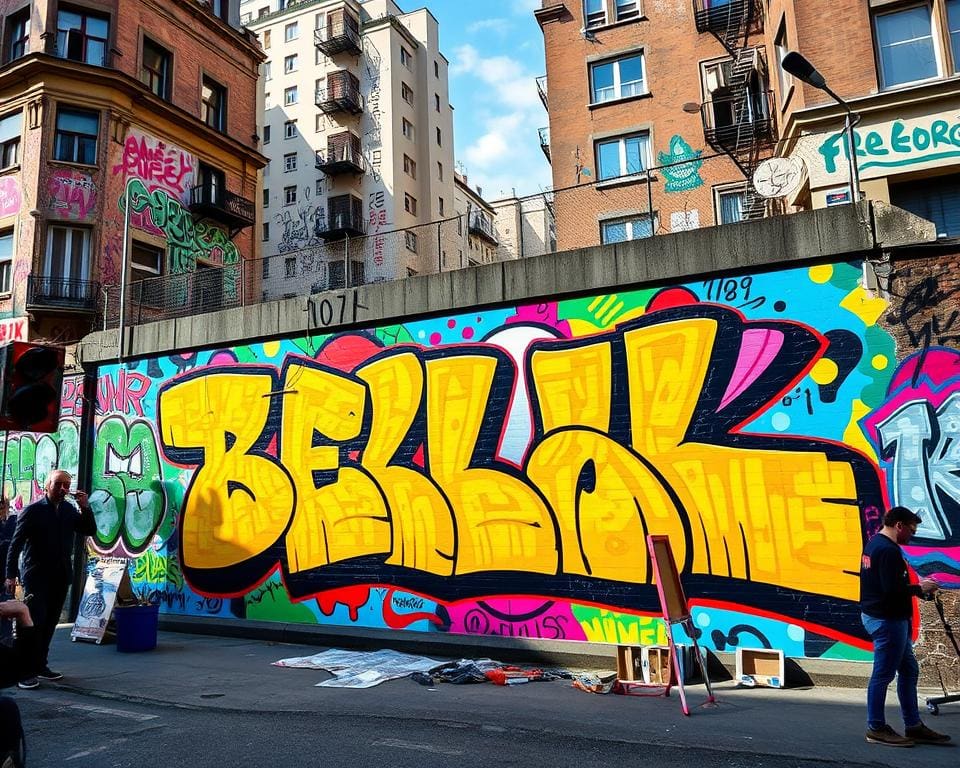 Streetart in Berlin: Kunst auf den Straßen
