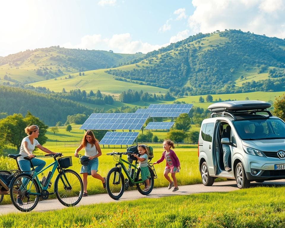 Umweltfreundlicher Familienurlaub