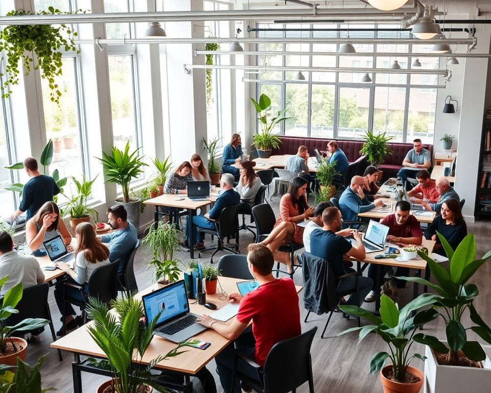 Was sind die Vorteile von Co-Working-Spaces?