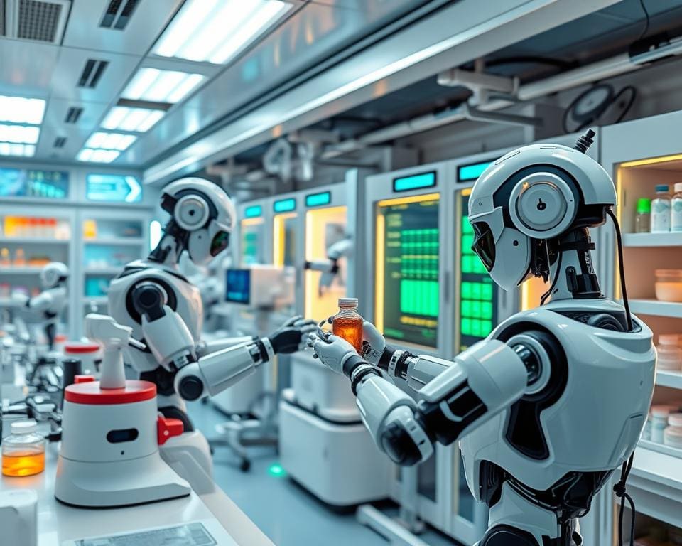 Welche Rolle spielt Robotik in der Pharmaindustrie?