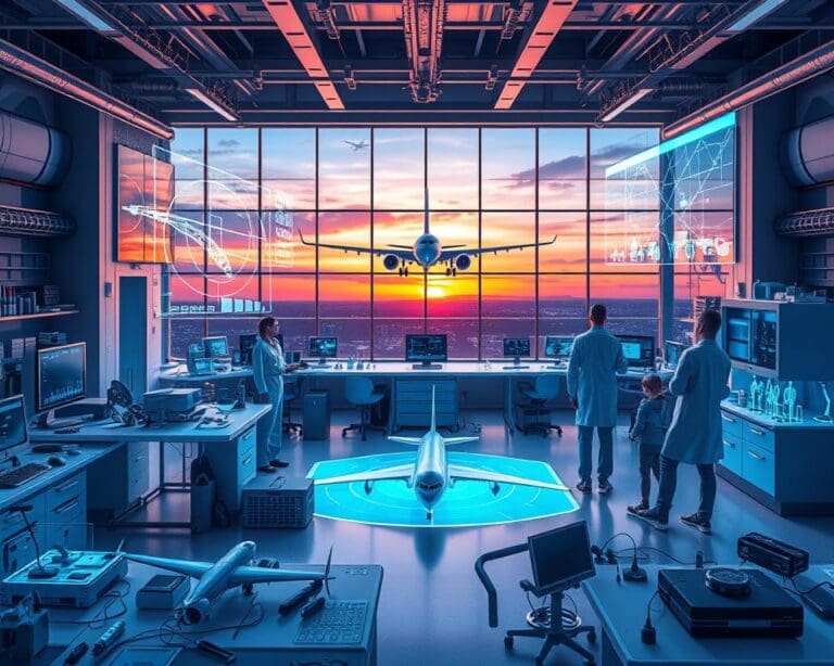 Welche Rolle spielt die Luftfahrttechnologie in der Forschung?