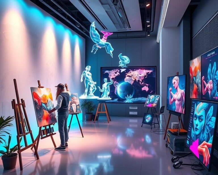 Wie beeinflusst Technologie die Kunstwelt?