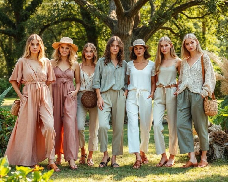 Wie du stylische Outfits aus Naturmaterialien kombinierst