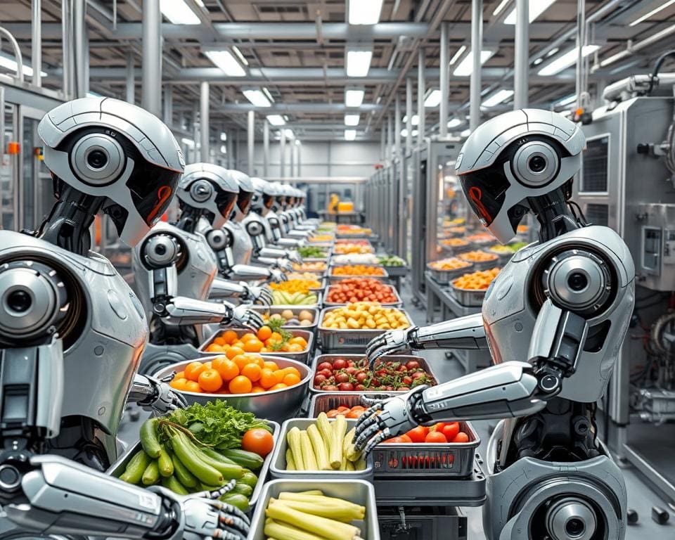 die Rolle von Robotern in der modernen Produktion