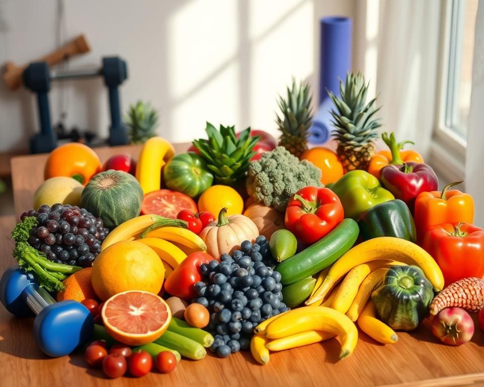 gesunde Ernährung und Bewegung