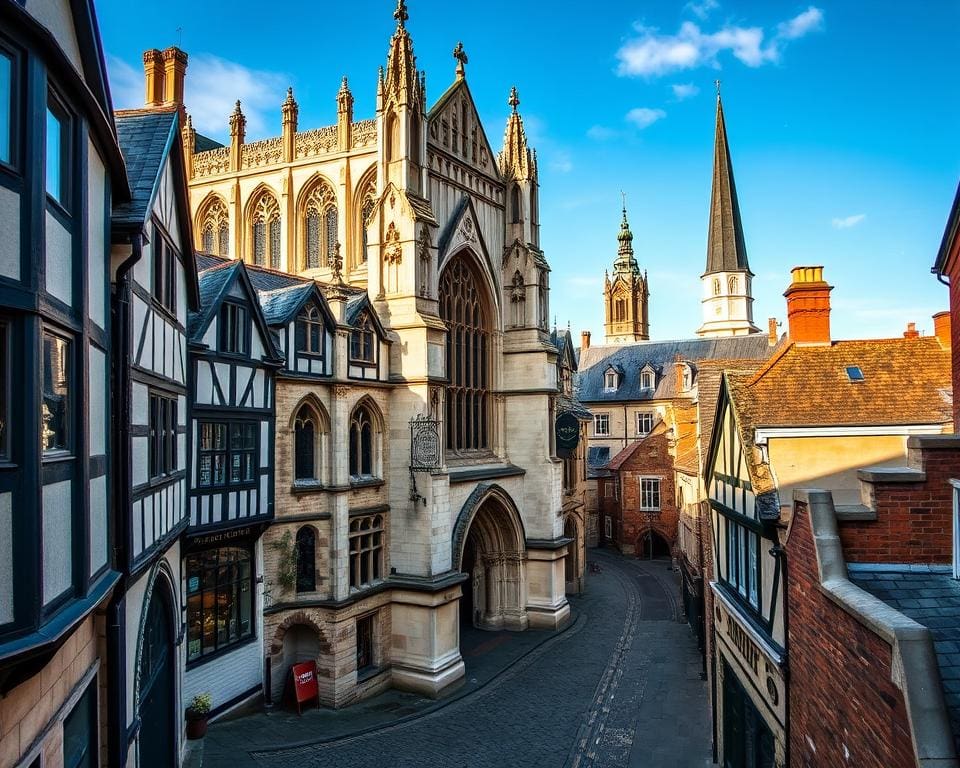 historische Architektur in Winchester