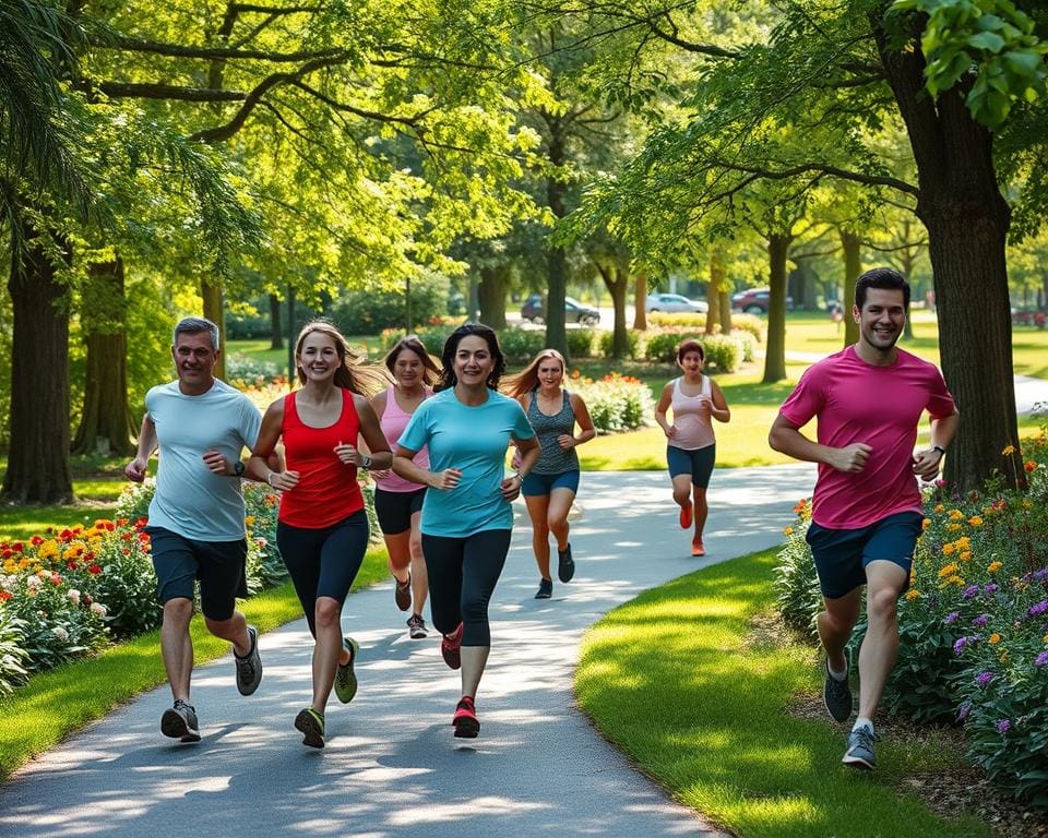 körperliche Vorteile Joggen