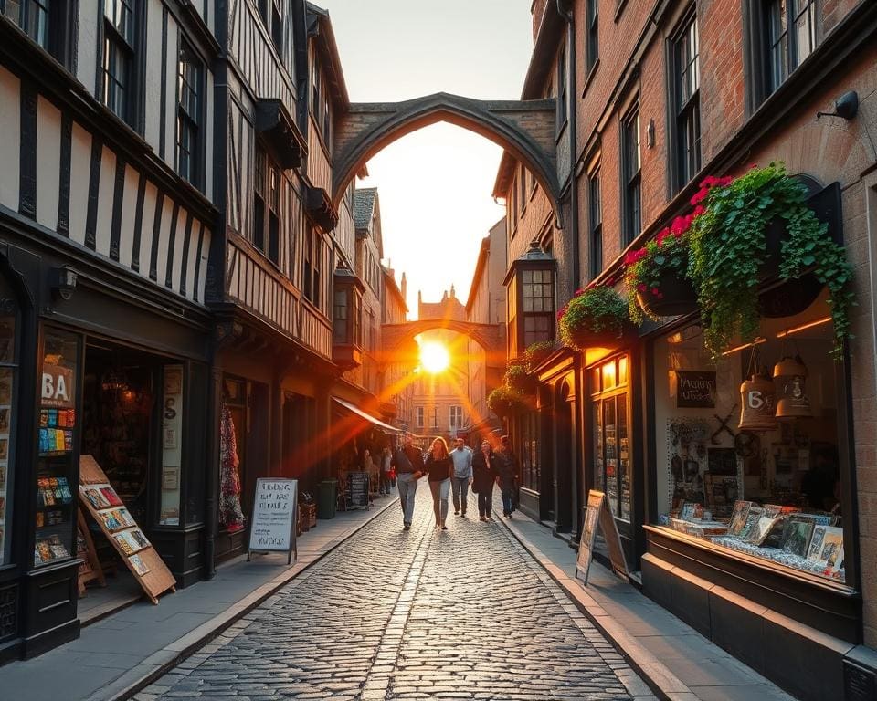 mittelalterliche Straßen in York