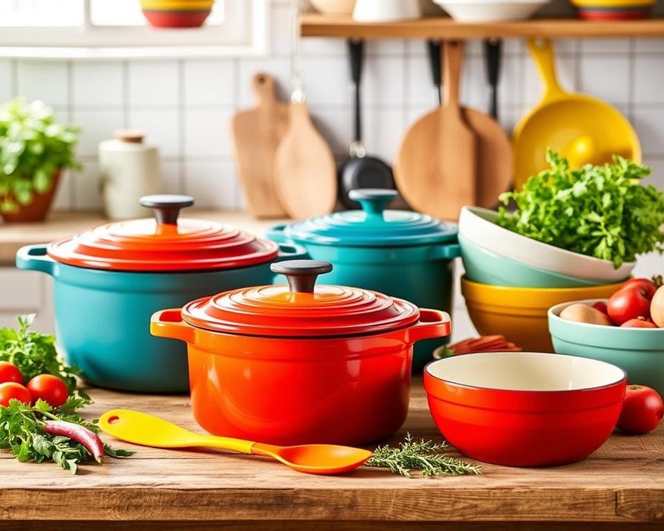 robuste Küchenhelfer von Le Creuset