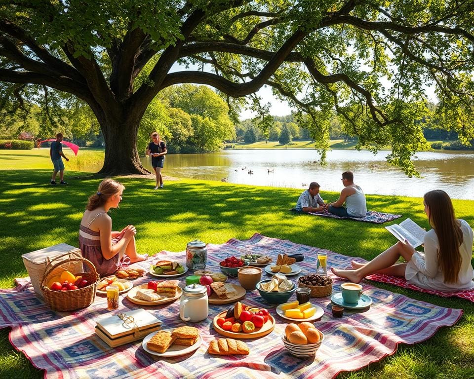 Aktivitäten für Picknick