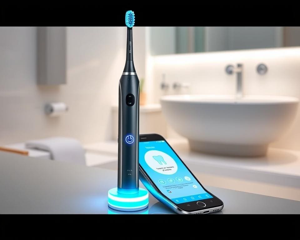 App gesteuerte Zahnbürste