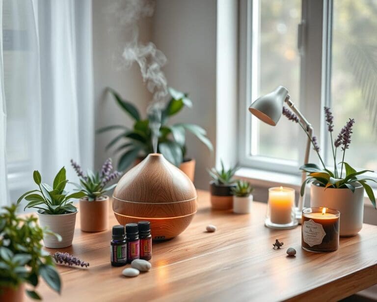 Aromatherapie für einen entspannten Arbeitstag