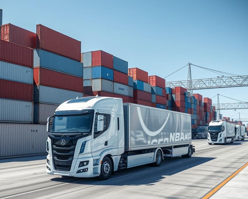 Autonomes Rangieren für Logistik-Lkw