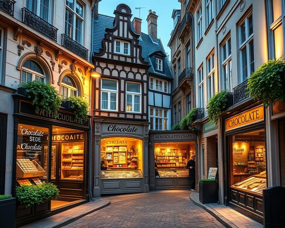 Brüssel Schokoladengeschäfte