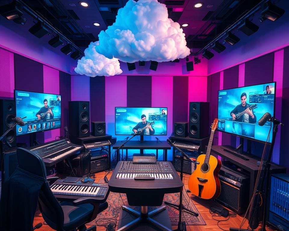 Cloud-Anwendungen für Musikstudios