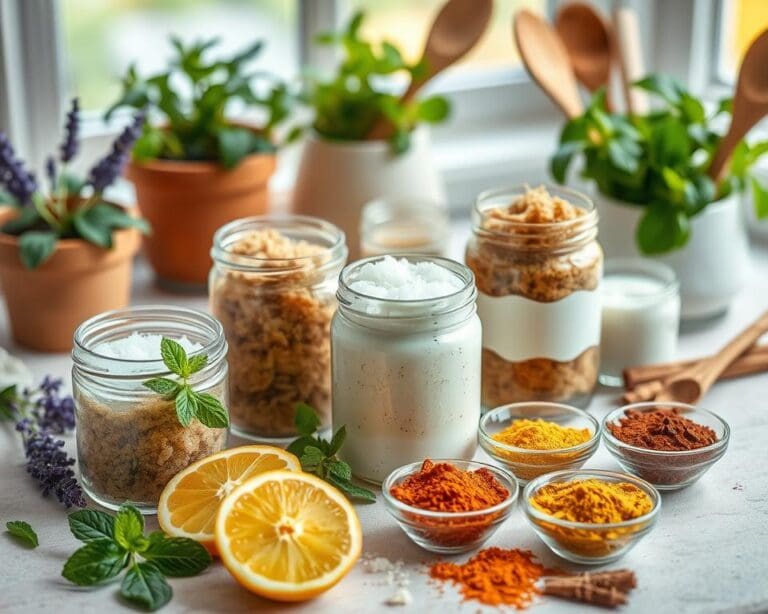 DIY-Körperpeelings mit natürlichen Zutaten