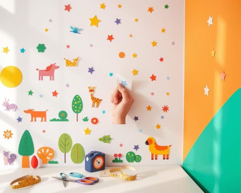 DIY-Tipps: Wandsticker kinderleicht anbringen